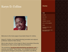 Tablet Screenshot of karyncollins.com